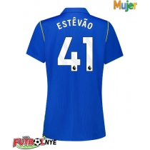 Camiseta Chelsea Estevao Willian #41 Primera Equipación para mujer 2026-27 manga corta